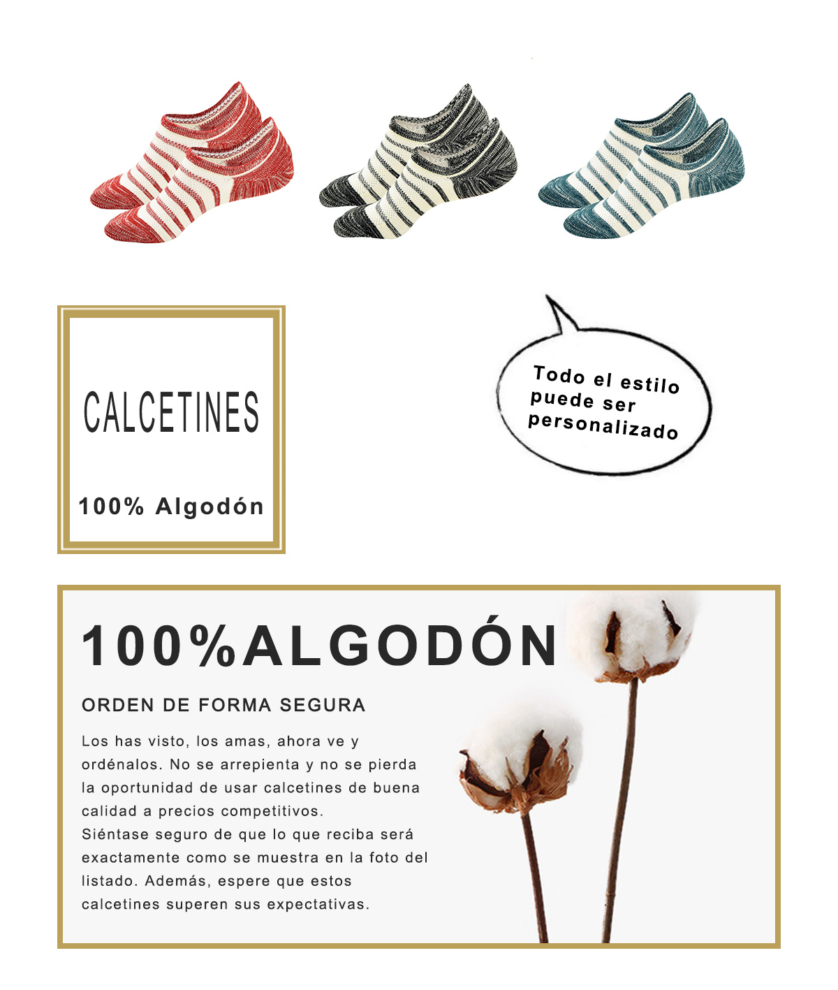 Calcetines de Mujer Casual