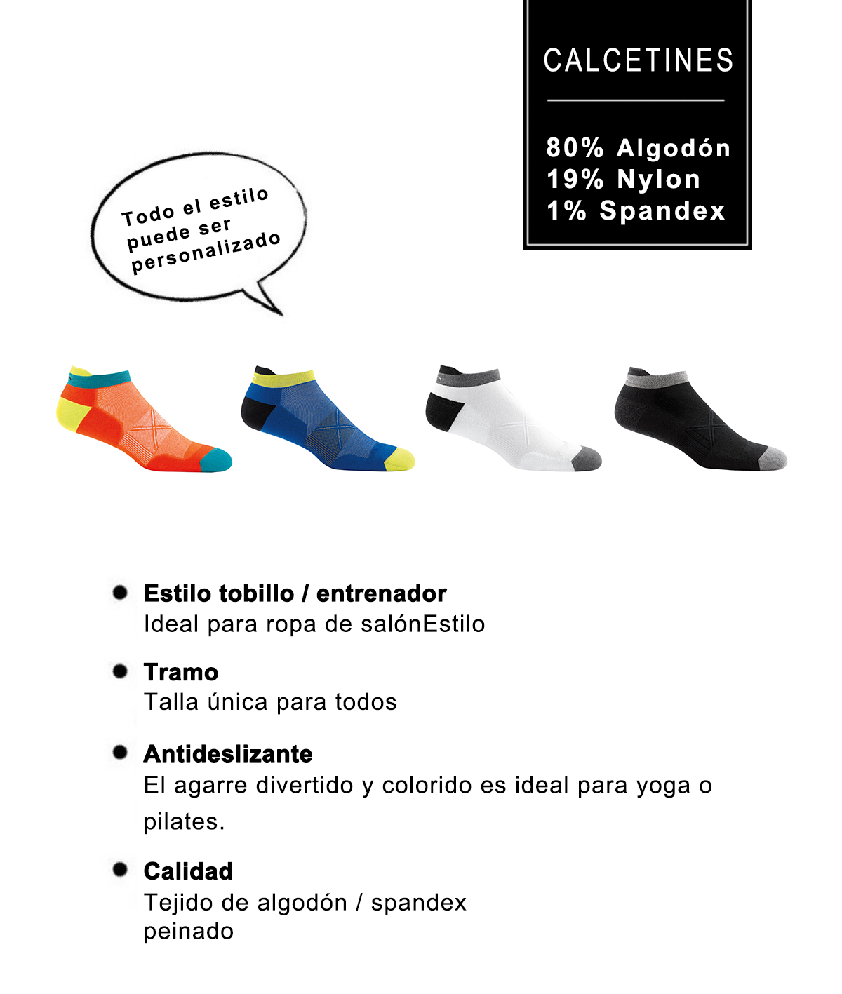 Calcetines Deportivos de Tobillo