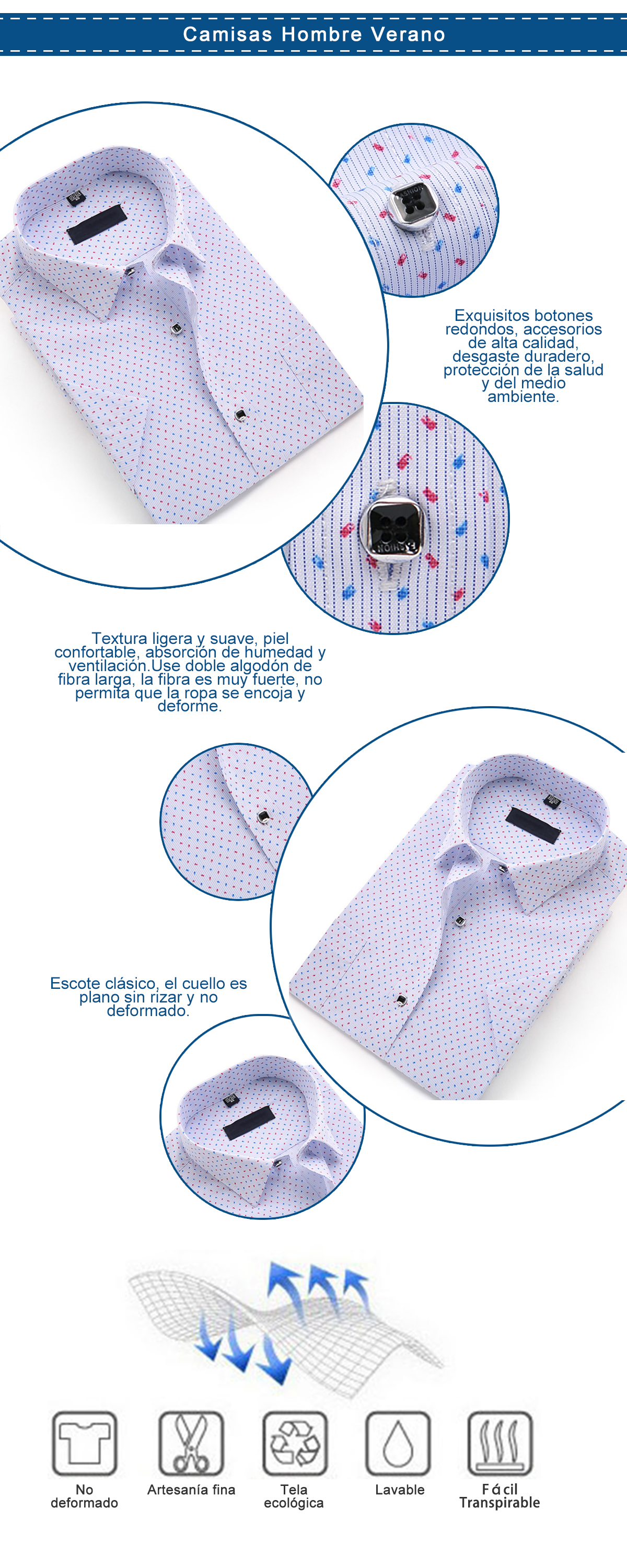 Camisas Hombre Verano