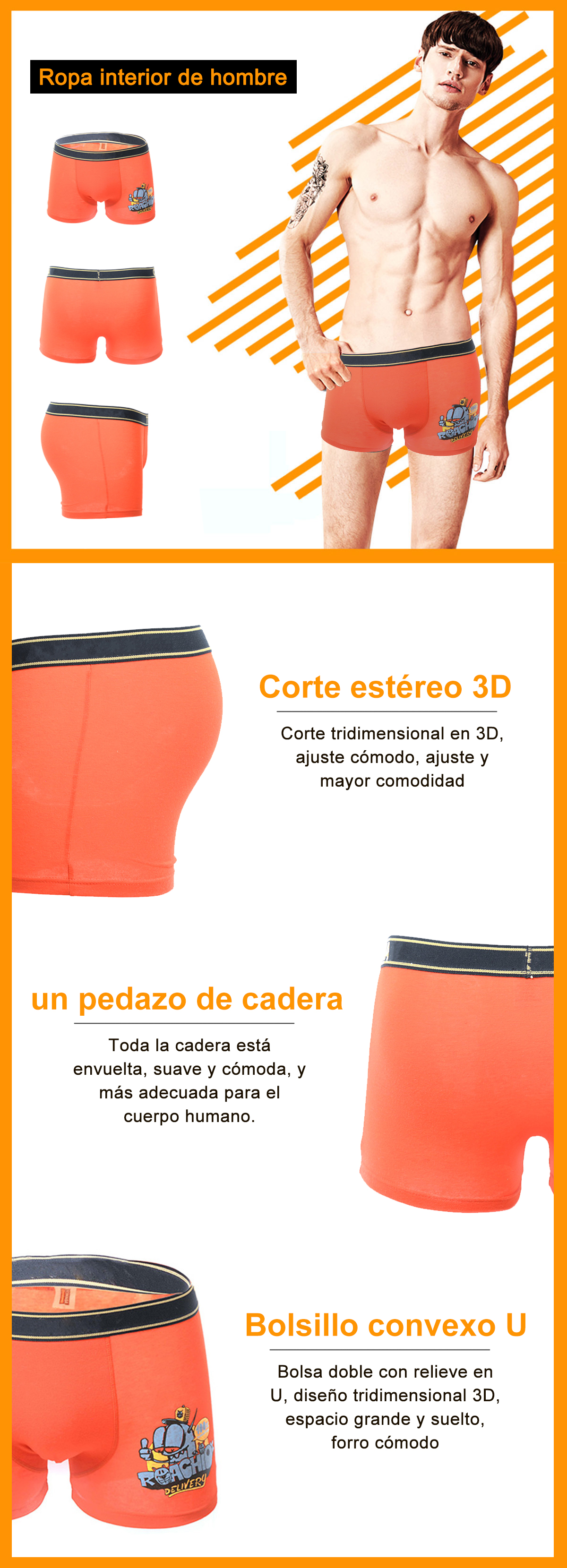 Ropa Interior Del Tronco De Los Hombres
