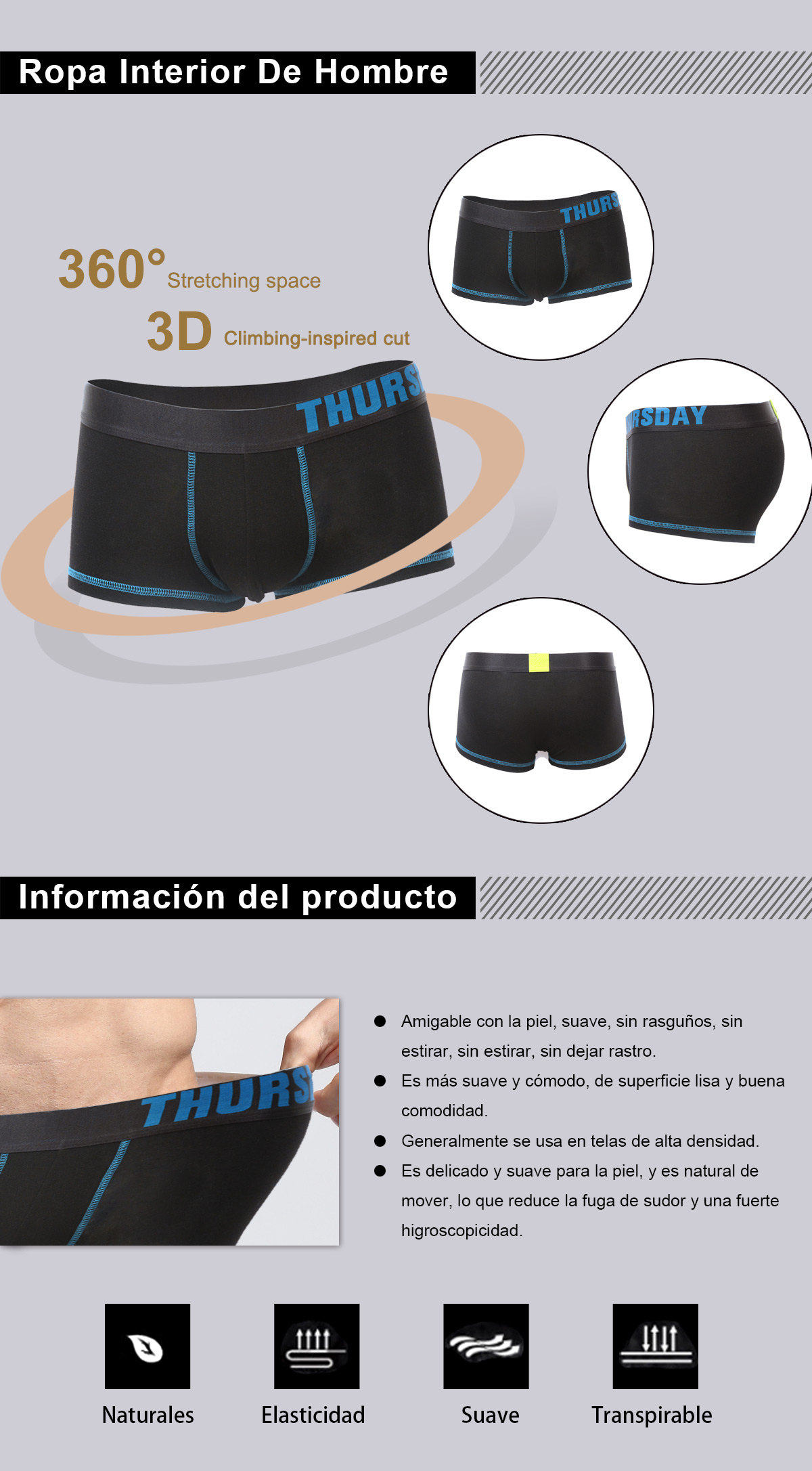 Ropa Interior De Hombre