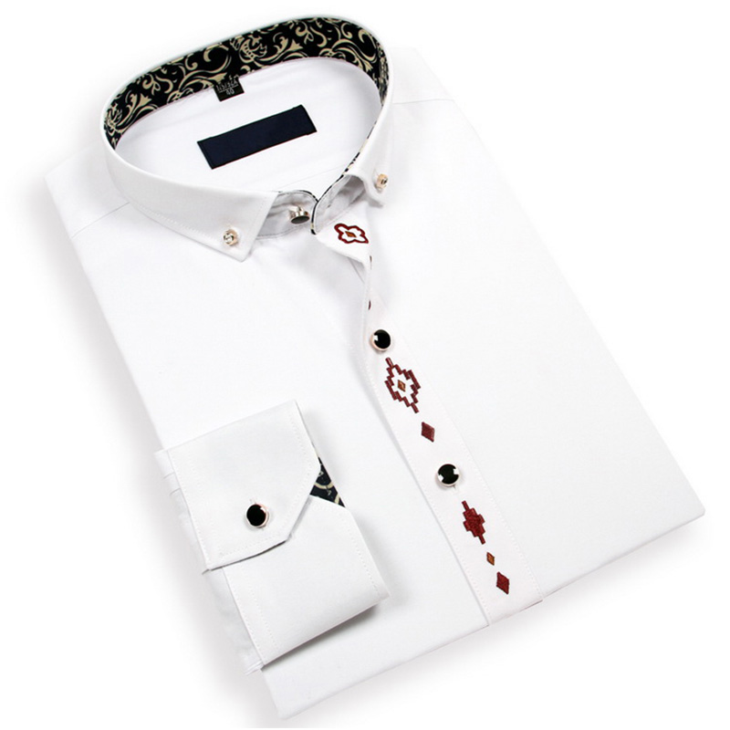 Camisa De Manga Larga Para Hombre