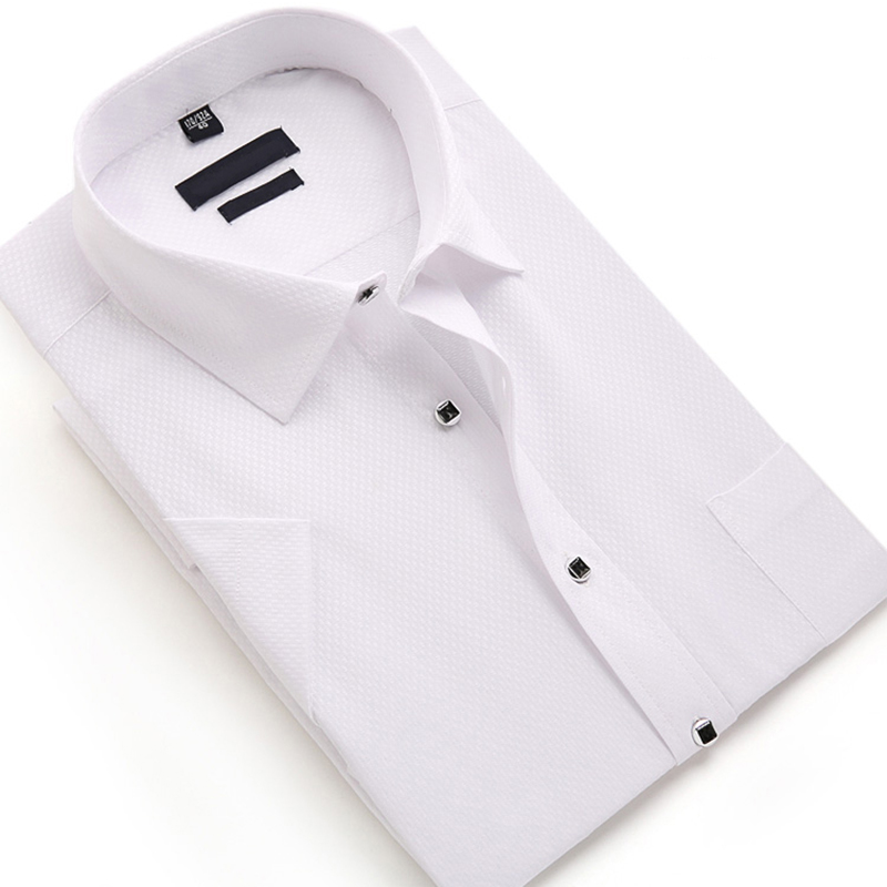 Camisa Formal de Los Hombres Del Color Sólido