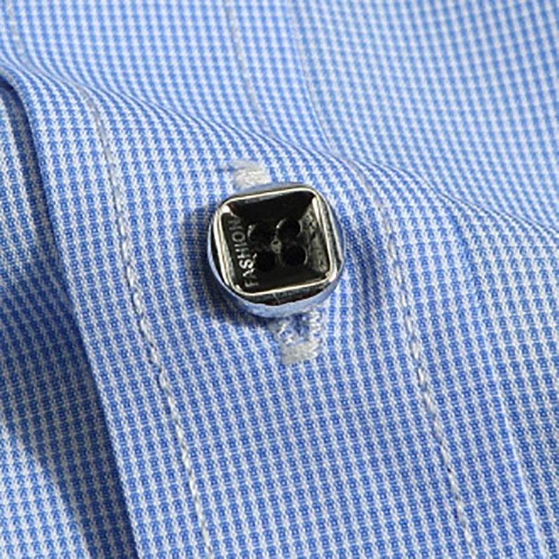 Camisa De Cuadros De Manga Corta Para Hombres
