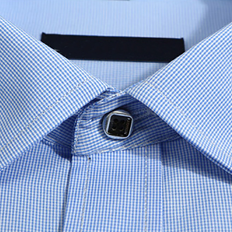 Camisa De Cuadros De Manga Corta Para Hombres