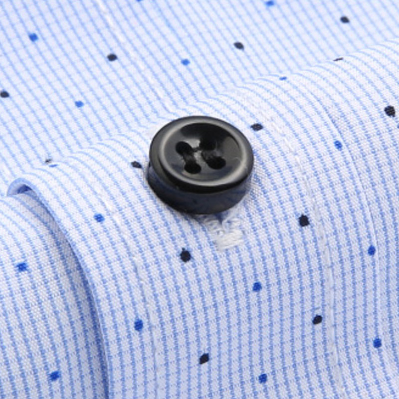 Camisa De Negocios De Manga Corta Para Hombre