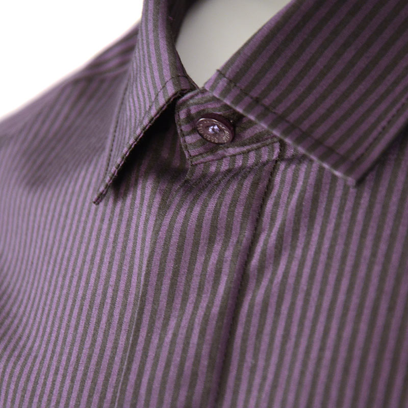 Camisa De Ajuste Casual De Los Hombres