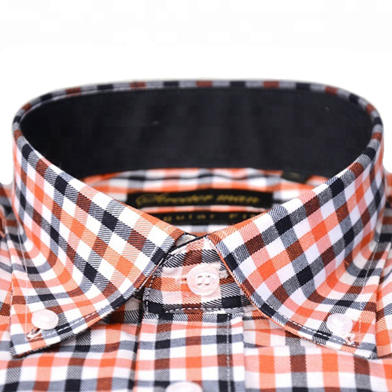 Camisa De Vestir De Manga Larga Para Hombre