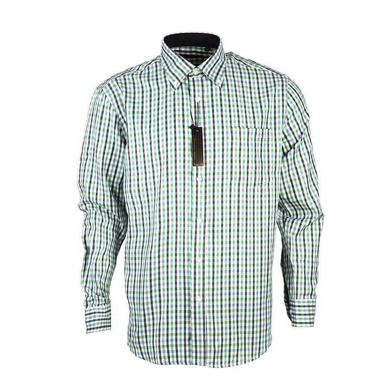 Camisa De Vestir De Manga Larga Para Hombre
