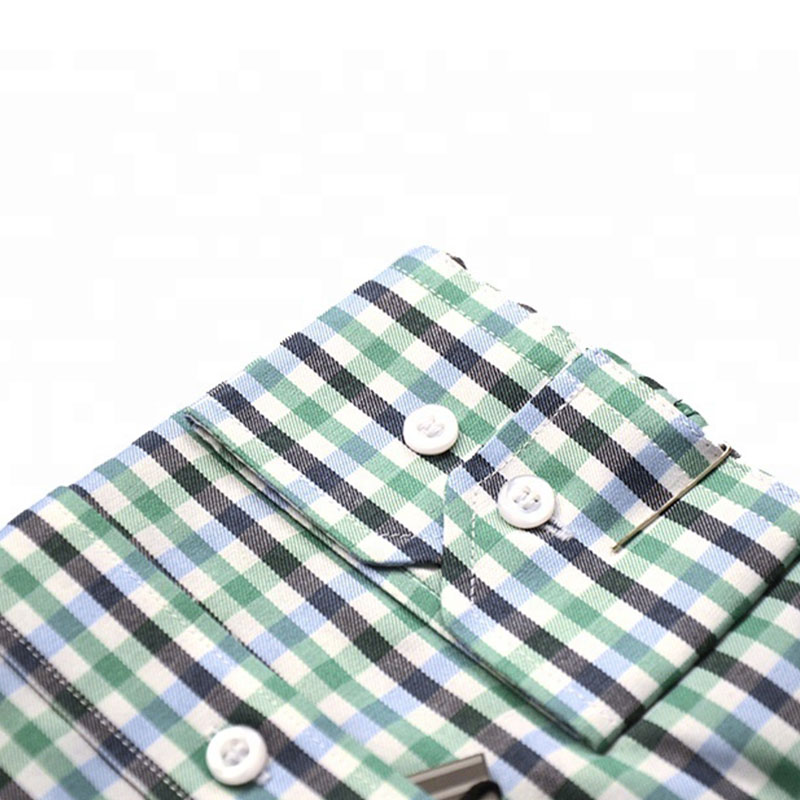 Camisa De Vestir De Manga Larga Para Hombre